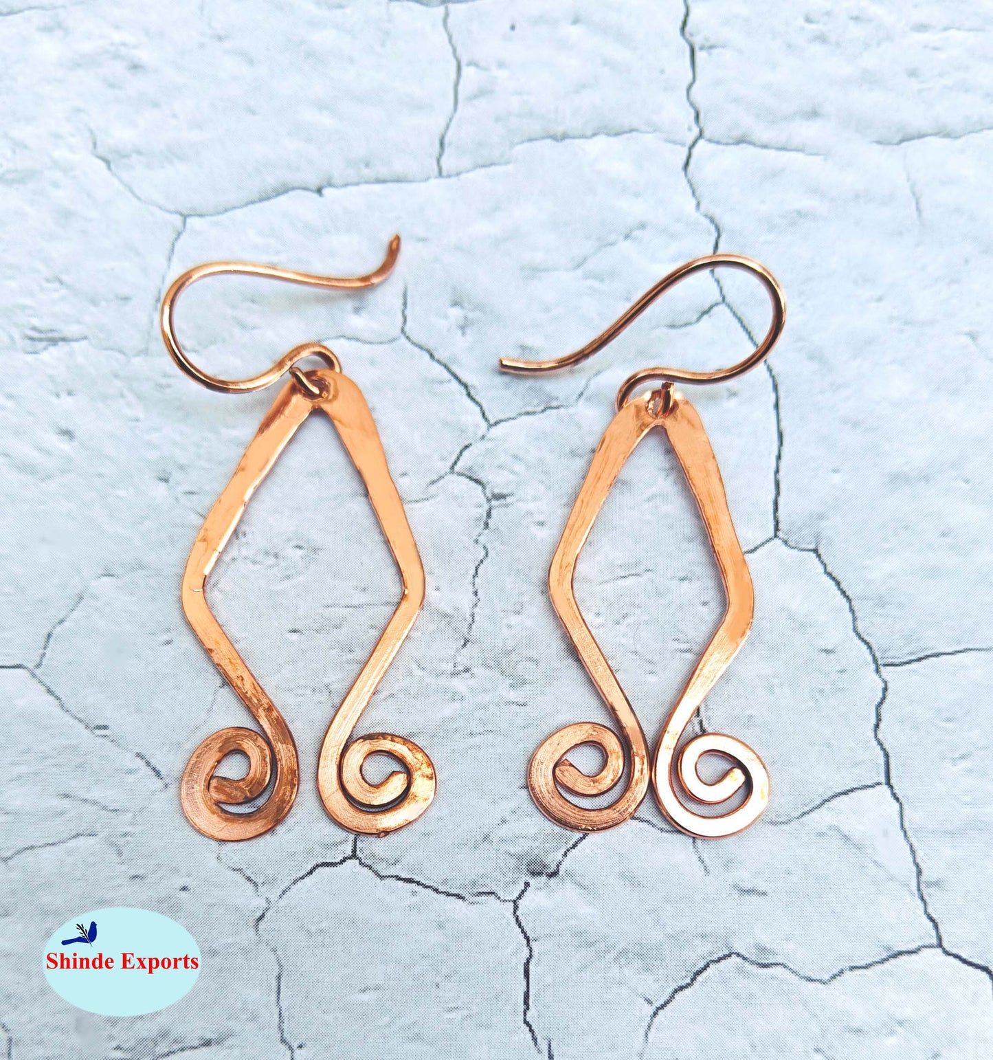 SHINDE EXPORTS copper earrings for women stylish traditional jhumka earring girls