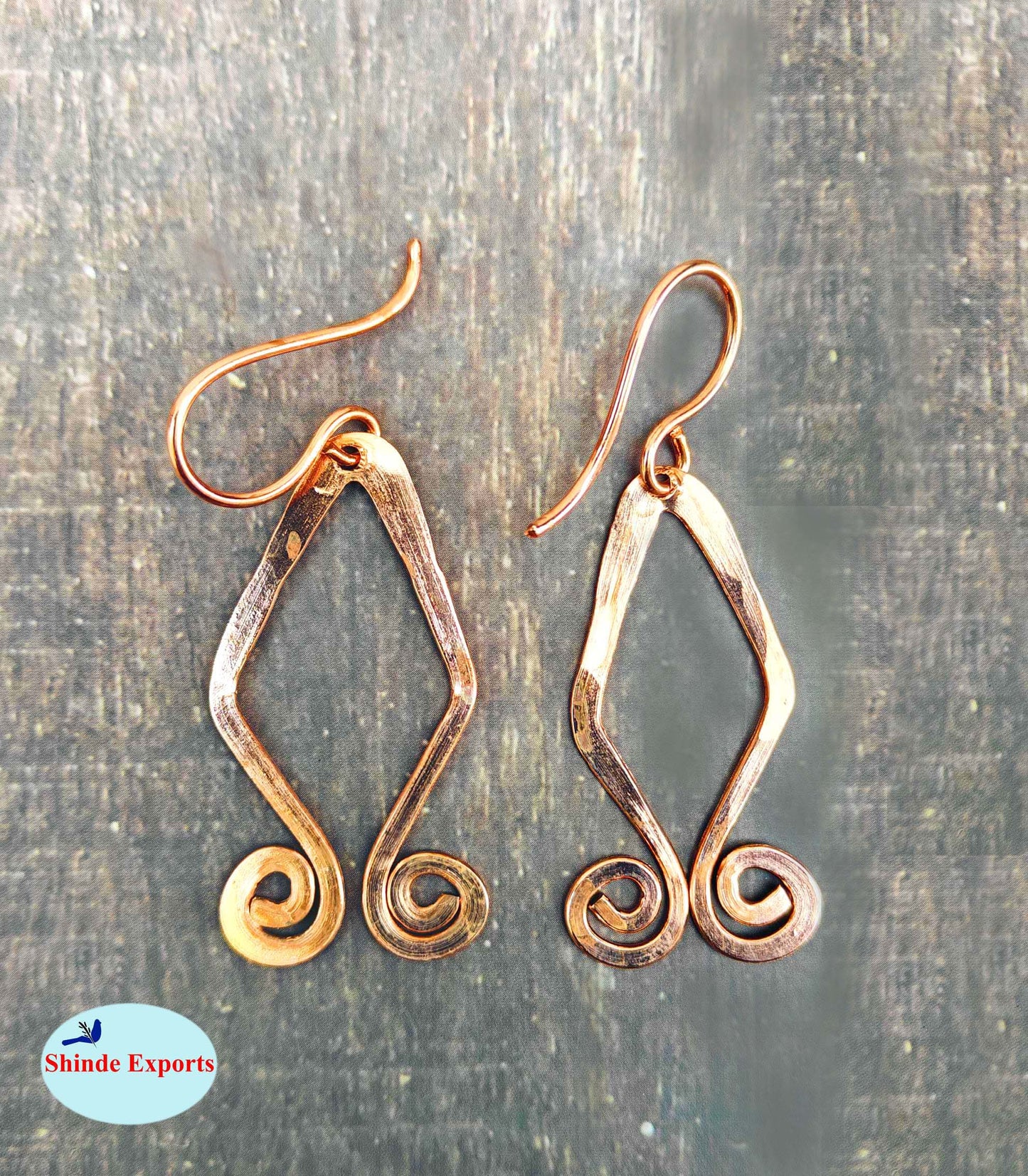 SHINDE EXPORTS copper earrings for women stylish traditional jhumka earring girls