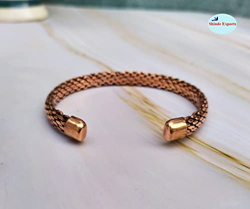 SHINDE EXPORTS Pure Copper Kada/Bracelet for Men and Women