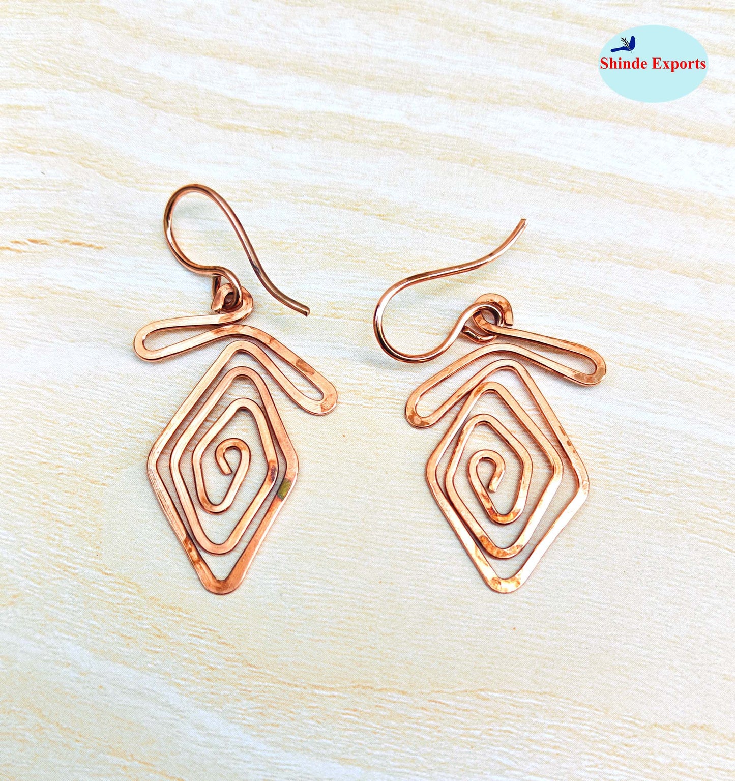 SHINDE EXPORTS copper earrings for women stylish traditional jhumka earring girls