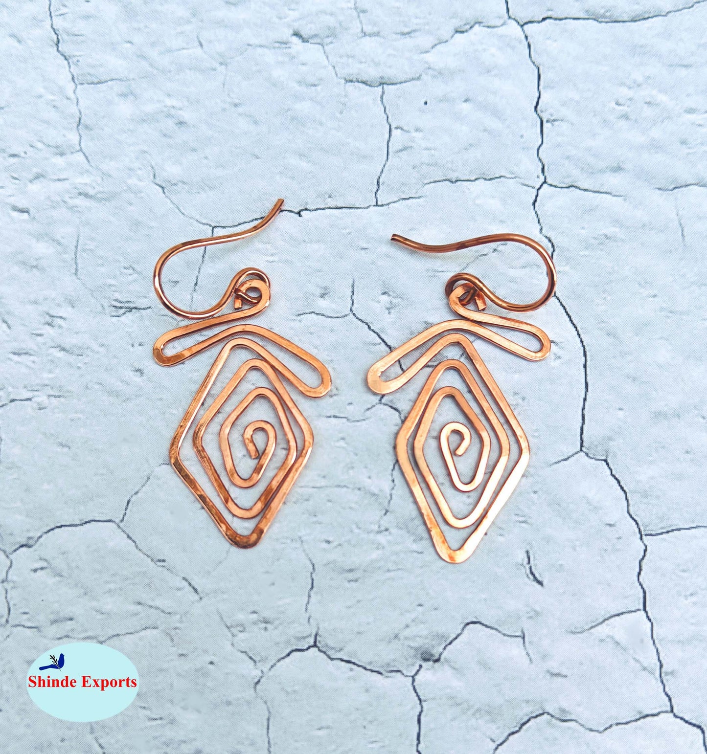 SHINDE EXPORTS copper earrings for women stylish traditional jhumka earring girls