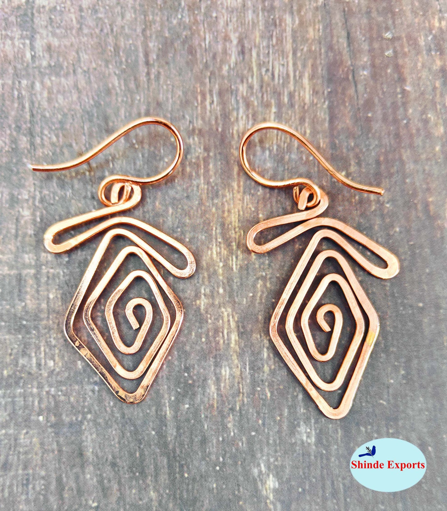 SHINDE EXPORTS copper earrings for women stylish traditional jhumka earring girls
