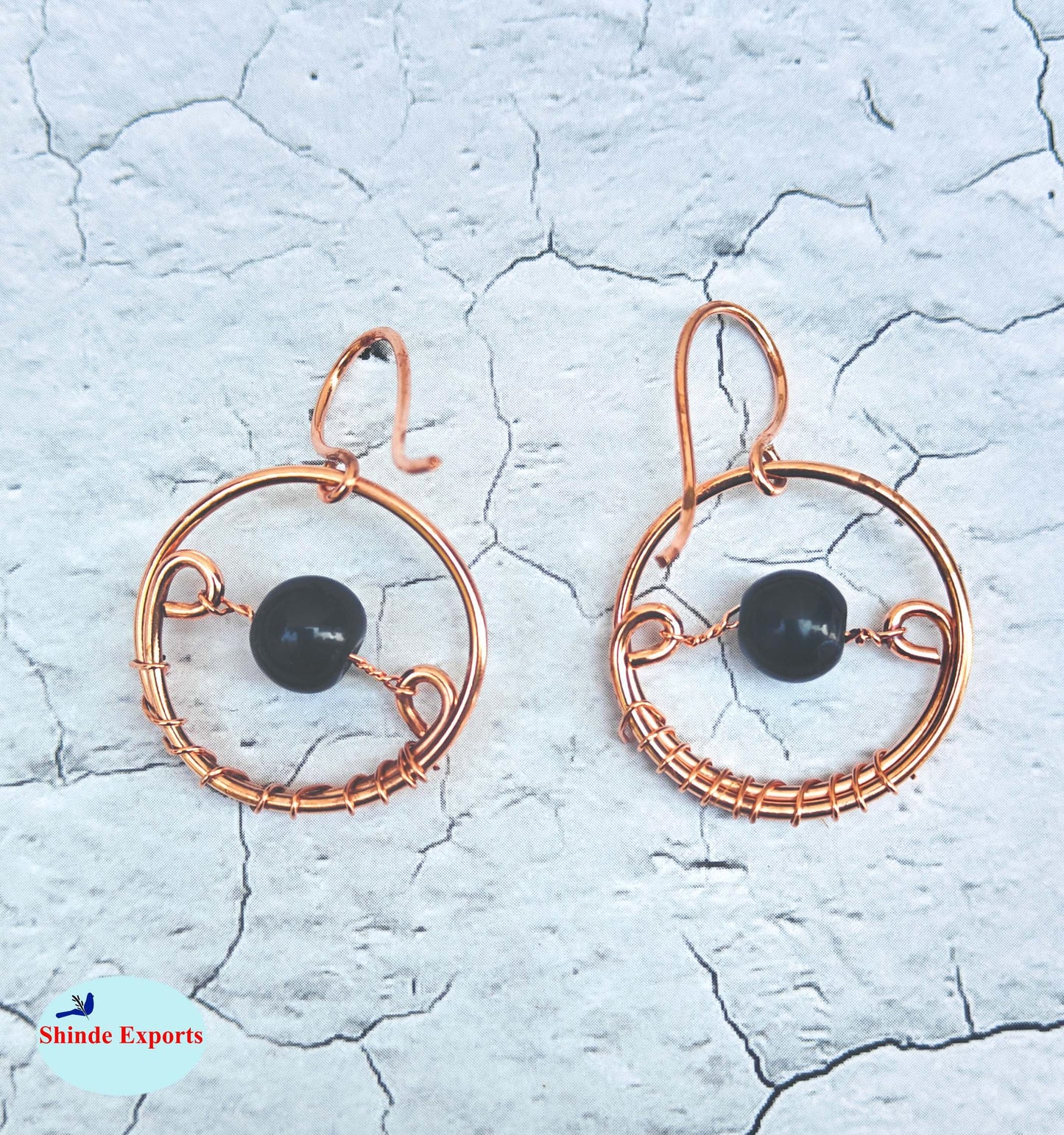 SHINDE EXPORTS copper earrings for women stylish traditional jhumka earring girls