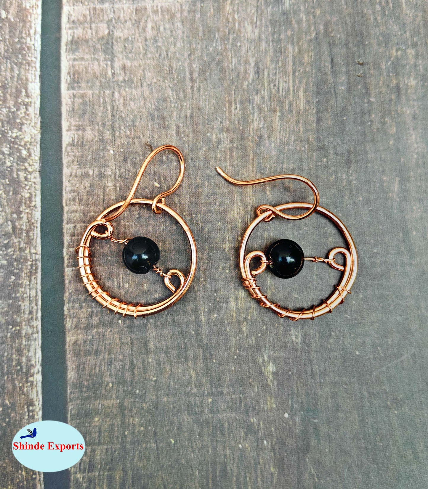SHINDE EXPORTS copper earrings for women stylish traditional jhumka earring girls