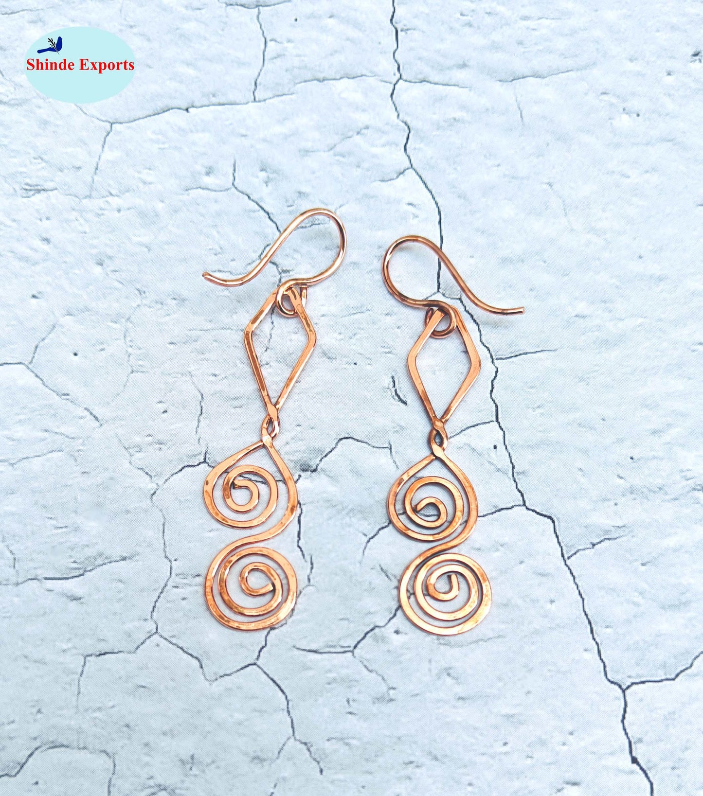 SHINDE EXPORTS copper earrings for women stylish traditional jhumka earring girls