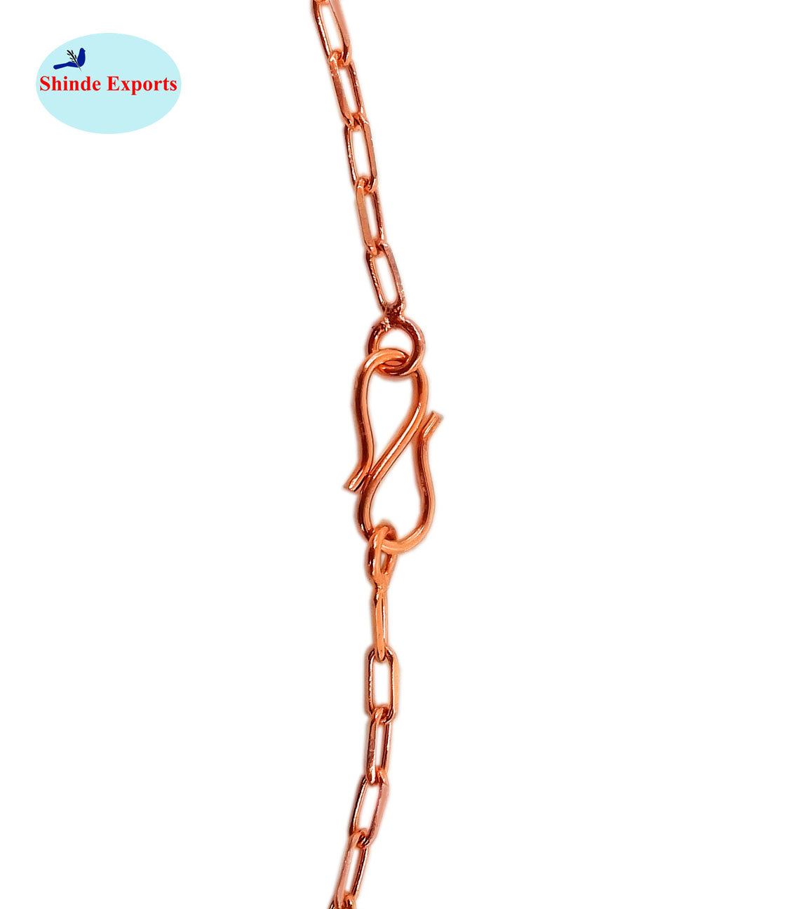 SHINDE EXPORTS pure copper necklace hasli neck chain for women (Design 6)