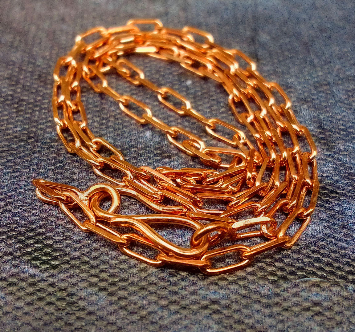 SHINDE EXPORTS pure copper necklace hasli neck chain for women (Design 6)