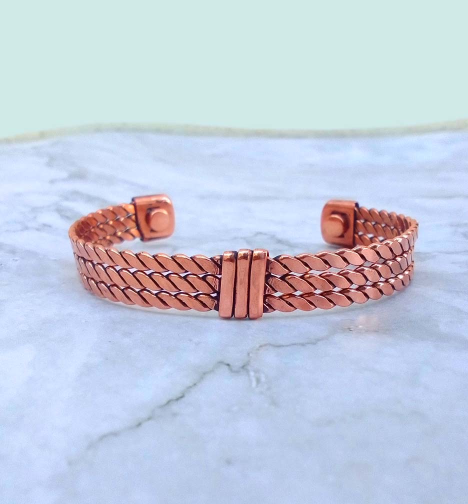 SHINDE EXPORTS pure copper kada bracelet for men women original light