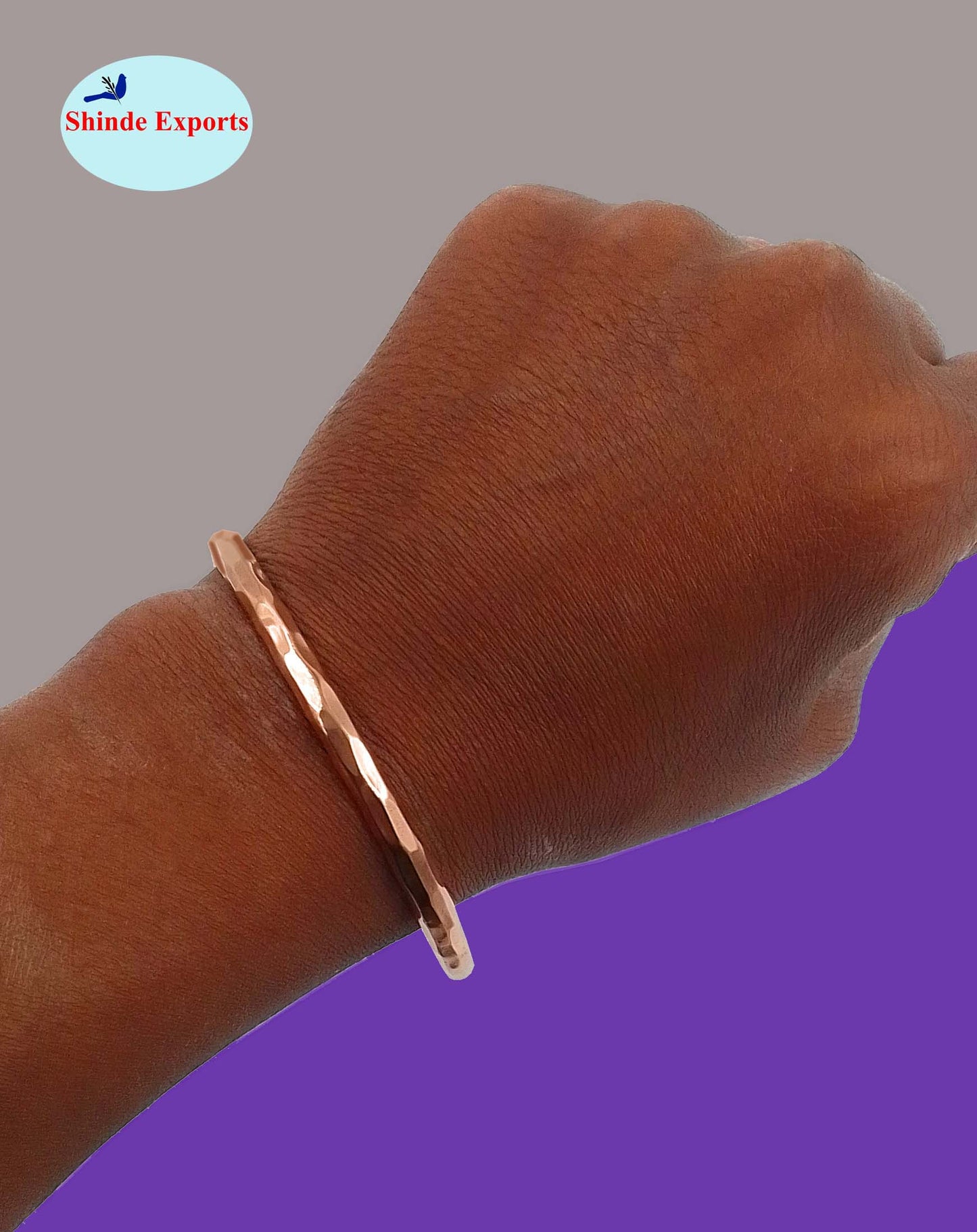 SHINDE EXPORTS pure copper Kada/Bracelet for men and women
