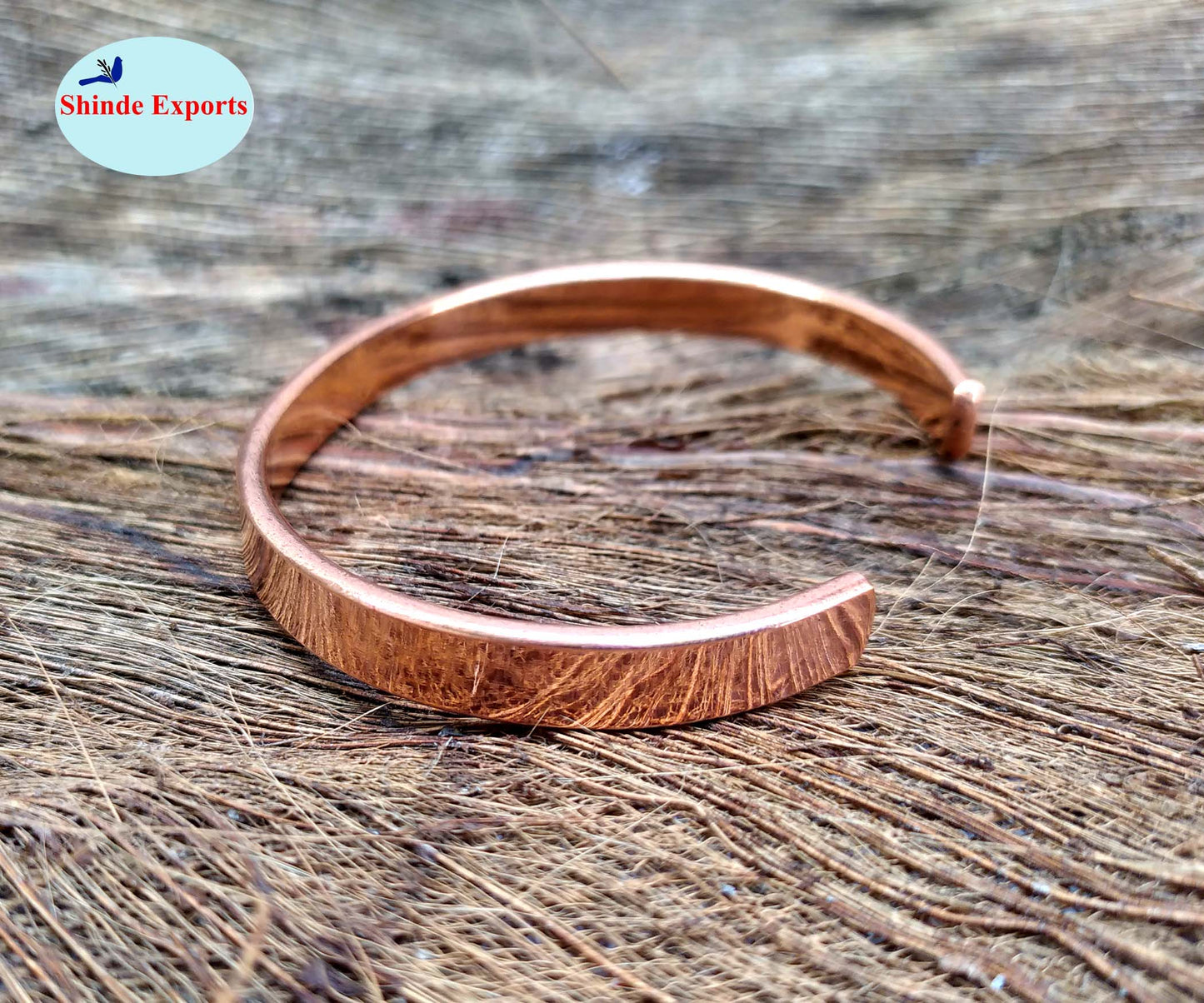 SHINDE EXPORTS Pure Copper Kada/Bracelet for Men and Women.