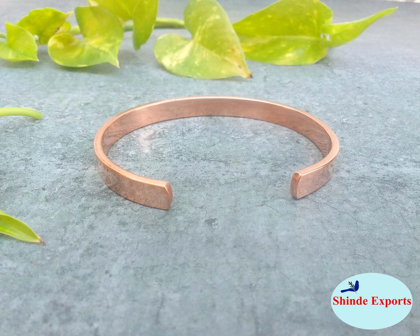 SHINDE EXPORTS pure copper kada for men bracelet for men pure jay shri ram bracelet and Om coper braceletr