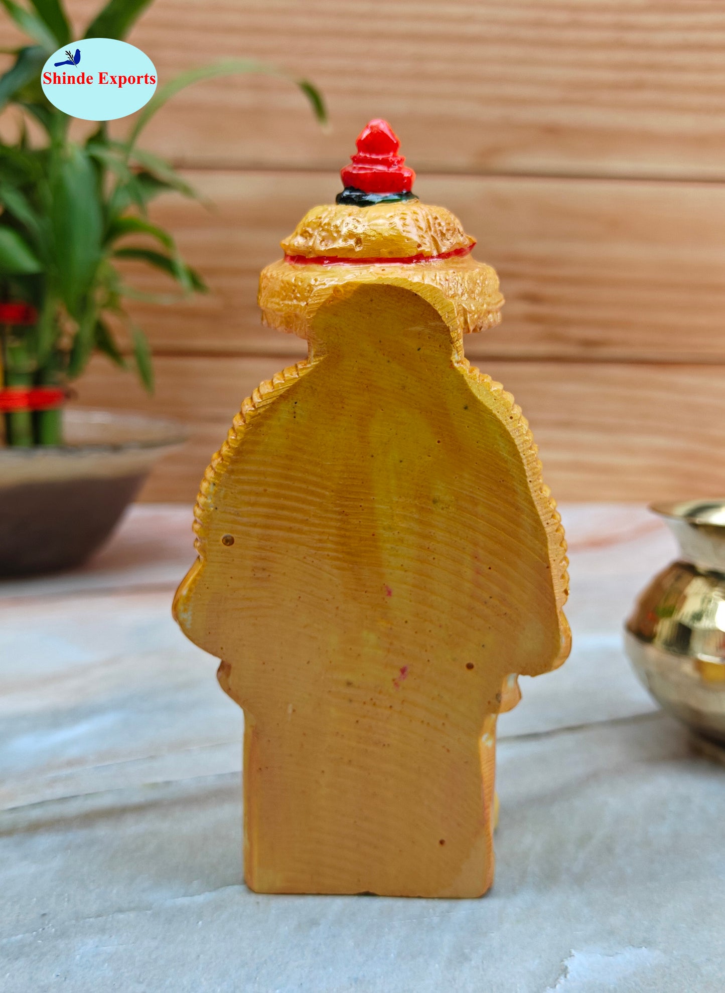 SHINDE EXPORTS shirdi saibaba Marble Idol Statue murti Home Murty for car