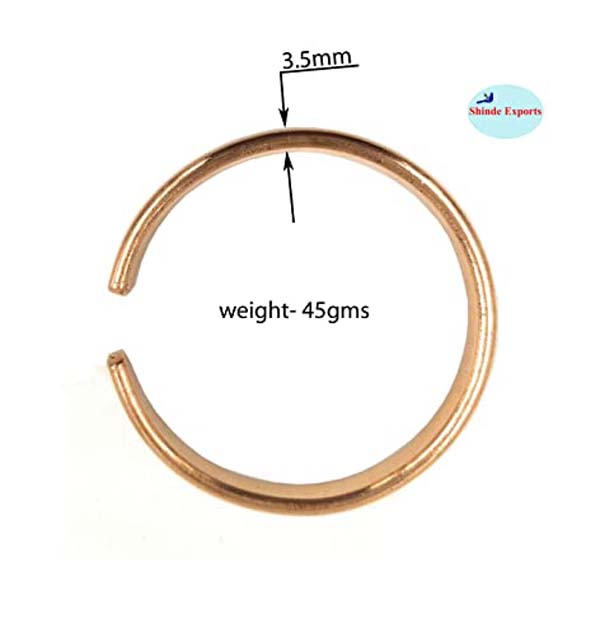 SHINDE EXPORTS pure copper kada bracelets for men and women