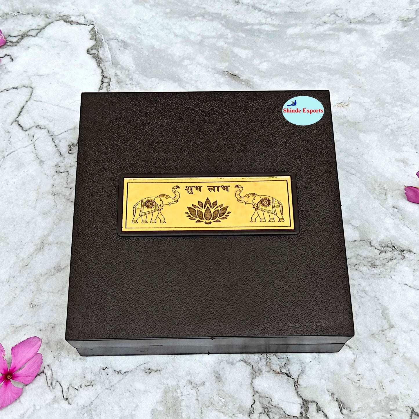 SHINDE EXPORTS Shirdi Sai Baba Charan paduka Gift Box for puja