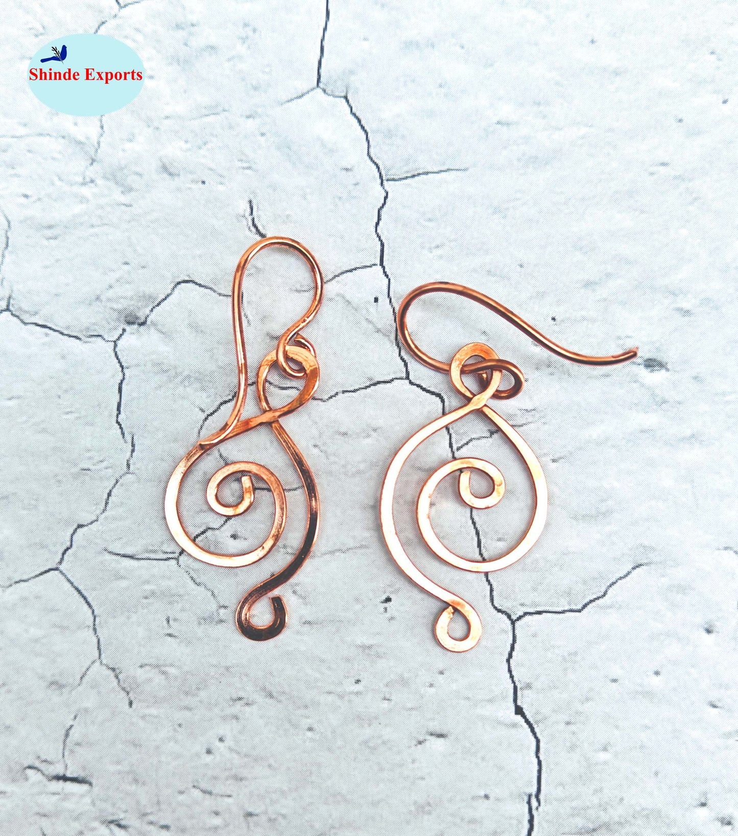 SHINDE EXPORTS copper earrings for women stylish traditional jhumka earring girls