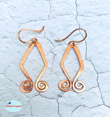 SHINDE EXPORTS copper earrings for women stylish traditional jhumka earring girls