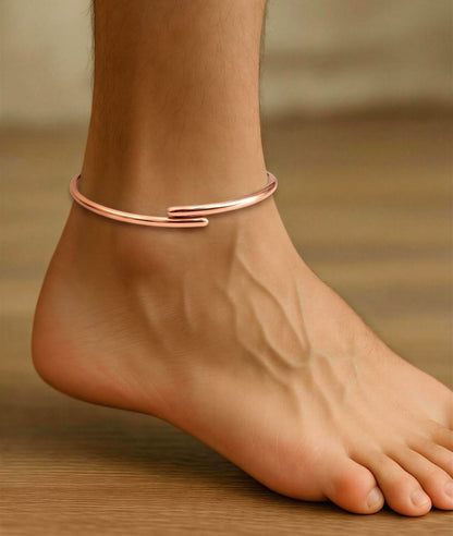 SHINDE EXPORTS copper leg kada for men/copper leg kada/leg kada