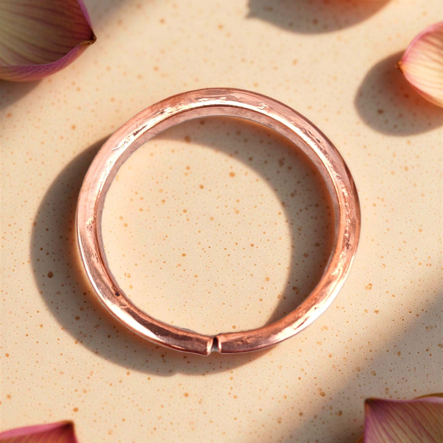shinde exports heavy pure copper bracelet cuff kada bangle for women men