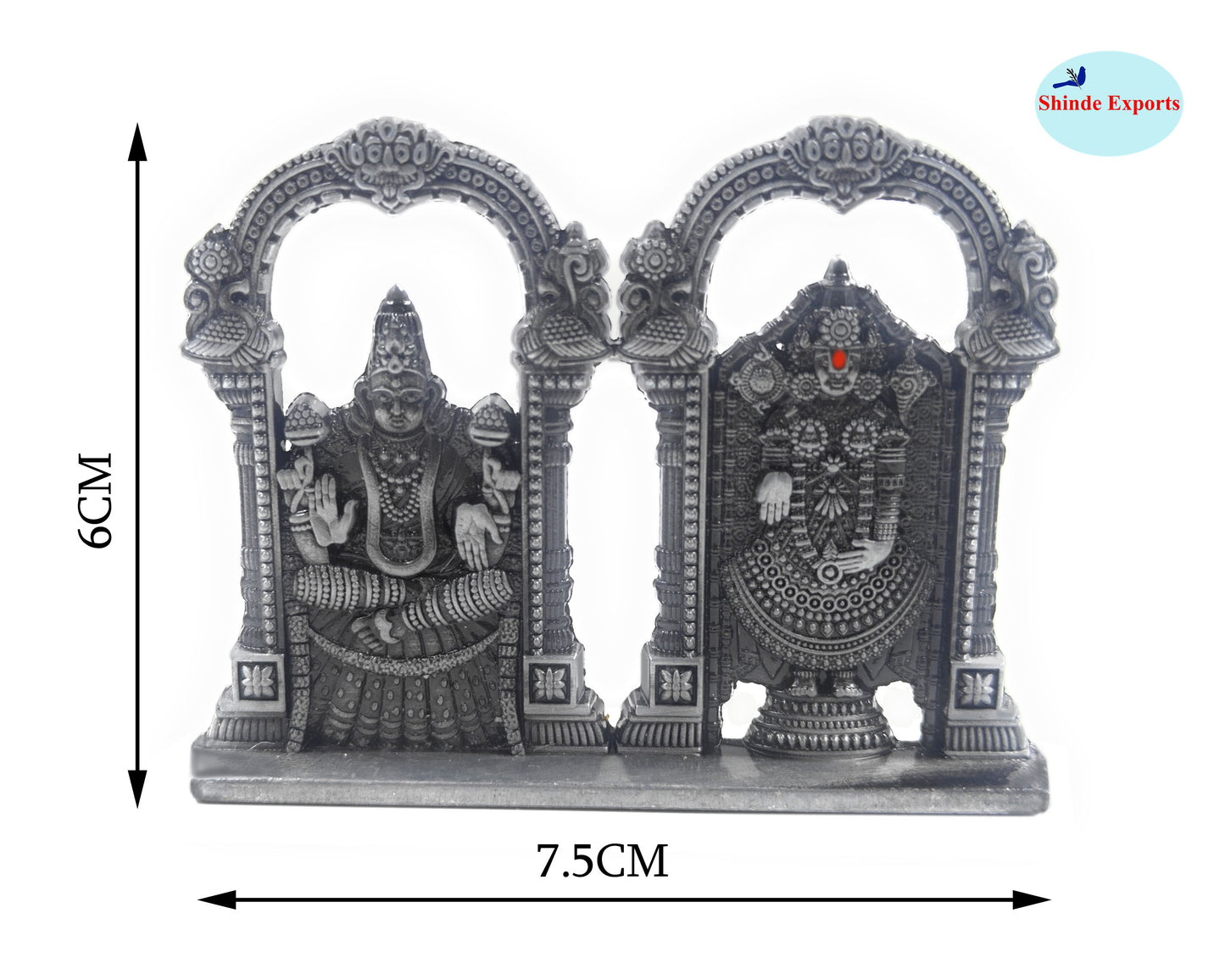SHINDE EXPORTS venkateshwara swamy tirupati balaji padmavati devi goddess idol with