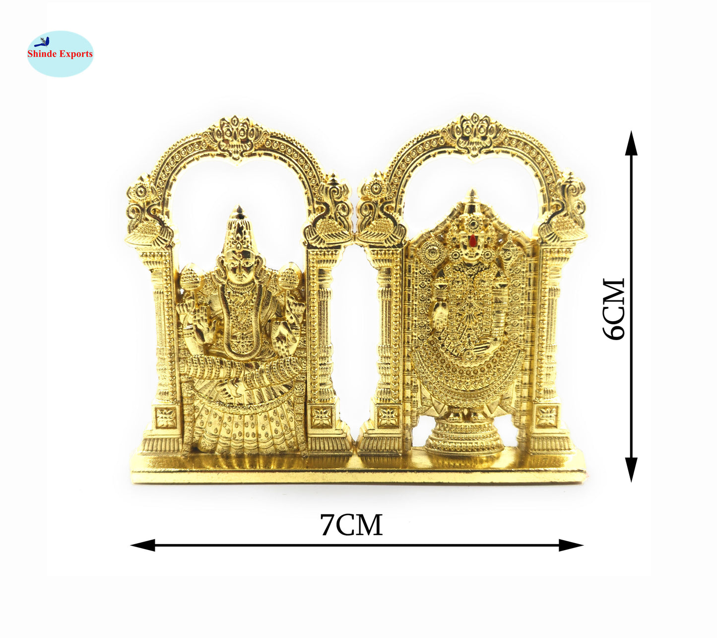 SHINDE EXPORTS venkateshwara swamy tirupati balaji padmavati devi goddess idol with