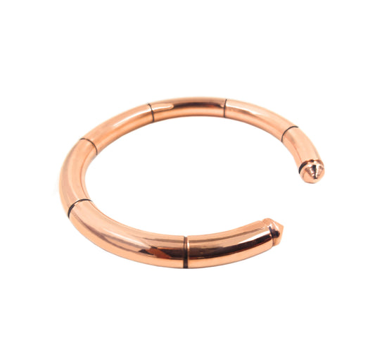 SHINDE EXPORTS Heavy Pure Copper thick Bracelet Bangle Unisex Kada Solid Handmade Cuff 80gms for Men & Women