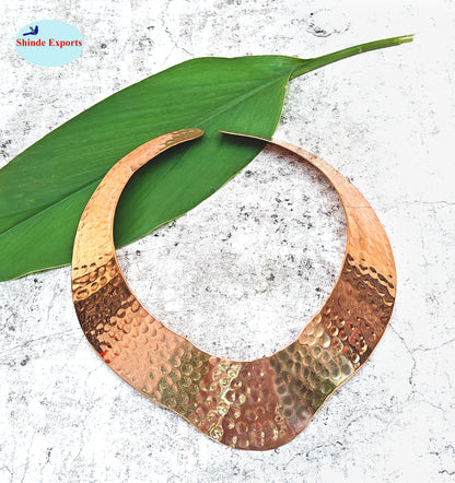 SHINDE EXPORTS pure copper Hasli necklace jewellery choker for women/girls