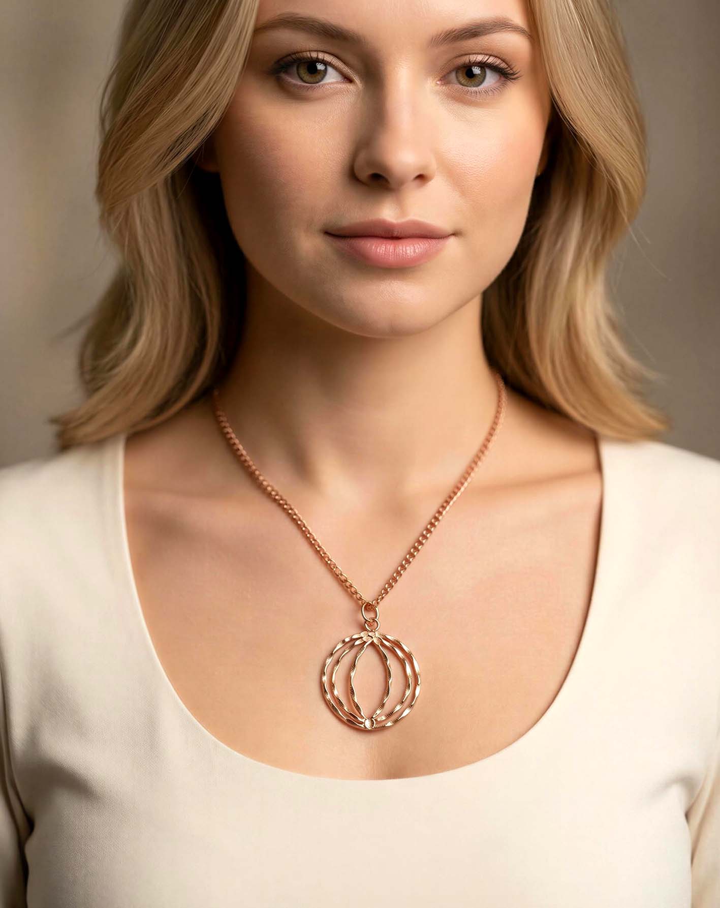 SHINDE EXPORTS 100% solid uncoated jewellery pure copper chain necklaces stylish choker for women with pendant