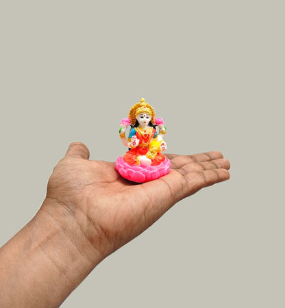 SHINDE EXPORTS Goddess laxmi Devi Marble murti Lakshmi Statue Idol for Home Pooja