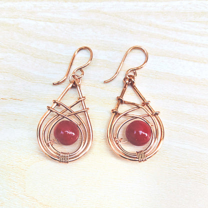 SHINDE EXPORTS copper earrings for women stylish traditional jhumka earring girls