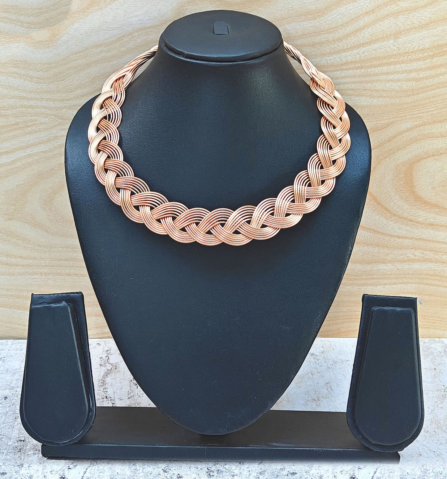 SHINDE EXPORTS pure copper Hasli necklace jewellery choker for women/girls