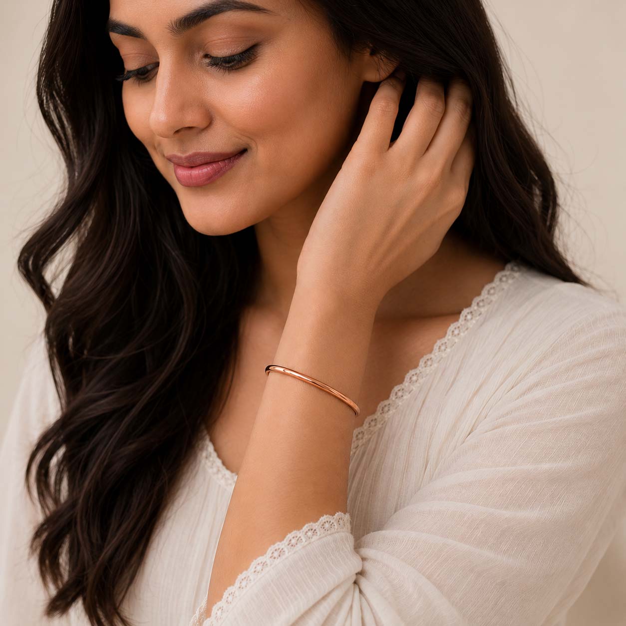 SHINDE EXPORTS pure copper kada bracelets for men and women