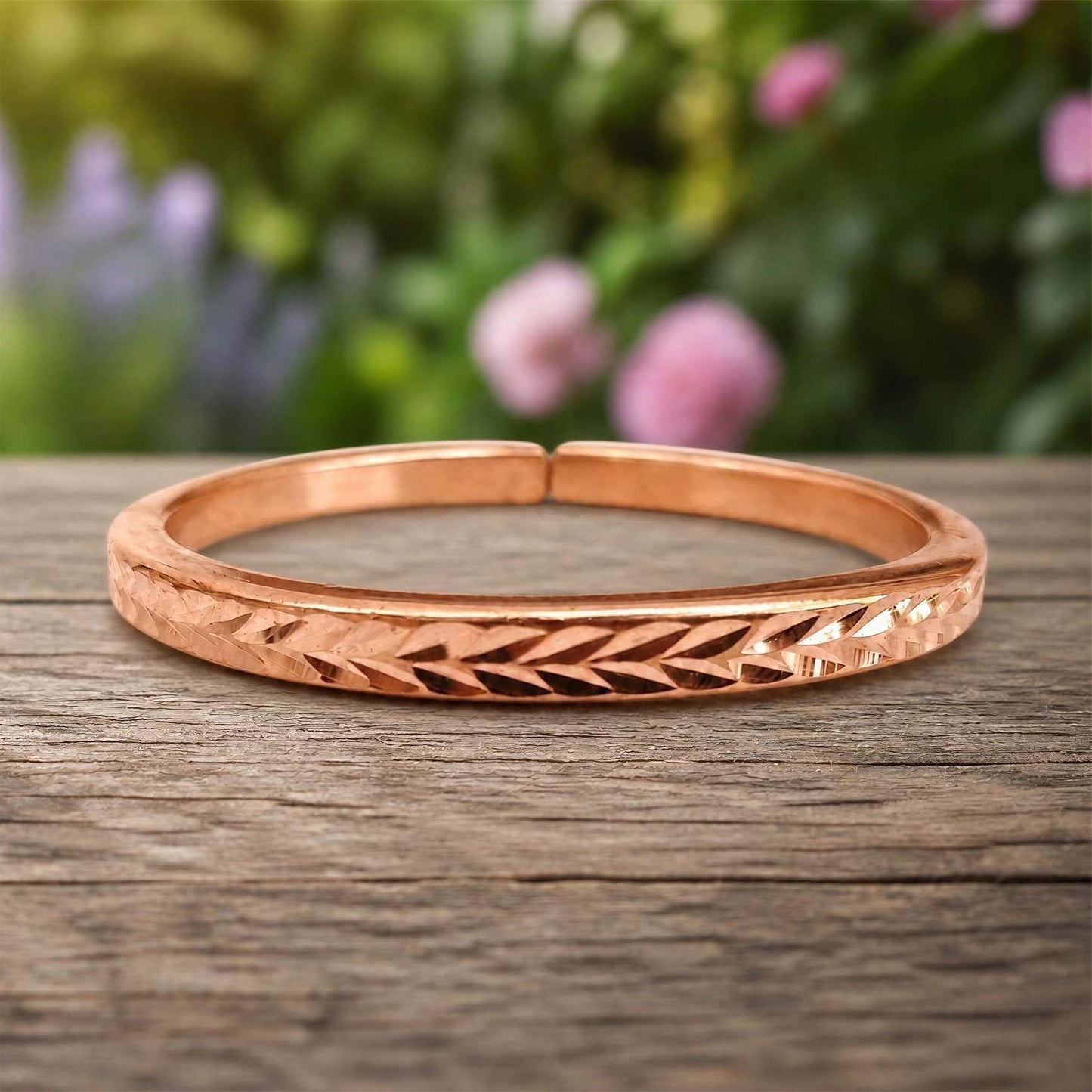 shinde exports heavy pure copper bracelet cuff kada bangle for women men