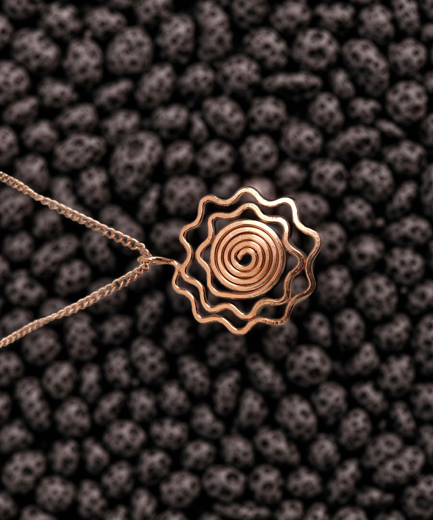 SHINDE EXPORTS 100% solid uncoated jewellery pure copper chain necklaces stylish choker for women with pendant