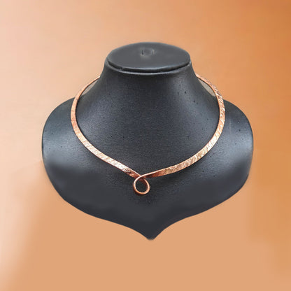 SHINDE EXPORTS pure copper Hasli necklace jewellery choker for women/girls