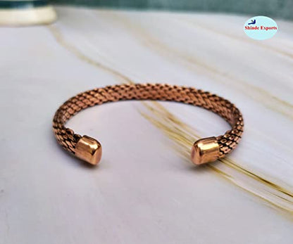 SHINDE EXPORTS Pure Copper Kada/Bracelet for Men and Women