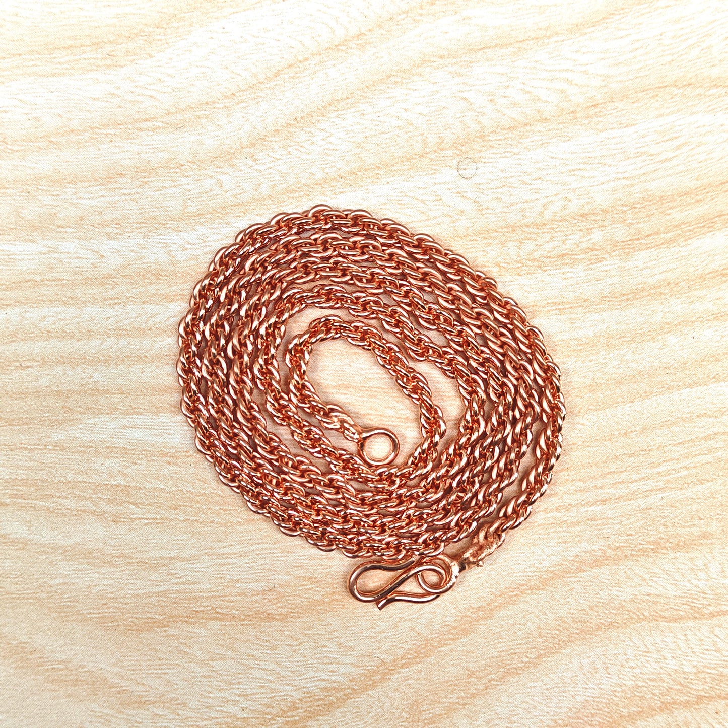SHINDE EXPORTS pure copper necklace hasli neck chain for women (Design 6)