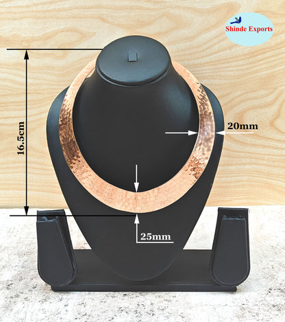 SHINDE EXPORTS pure copper Hasli necklace jewellery choker for women/girls