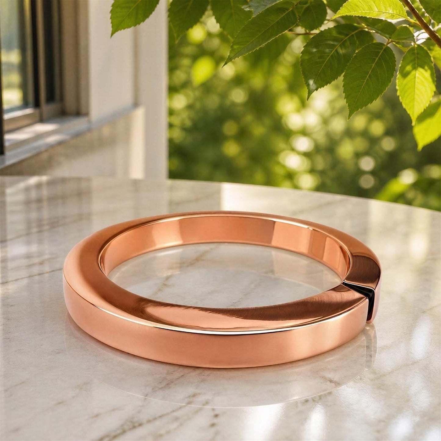 shinde exports heavy pure copper bracelet cuff kada bangle for women men