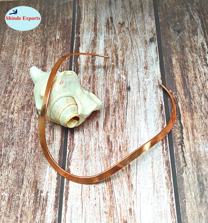SHINDE EXPORTS pure copper Hasli necklace jewellery choker for women/girls
