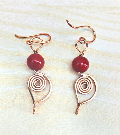 SHINDE EXPORTS copper earrings for women stylish traditional jhumka earring girls