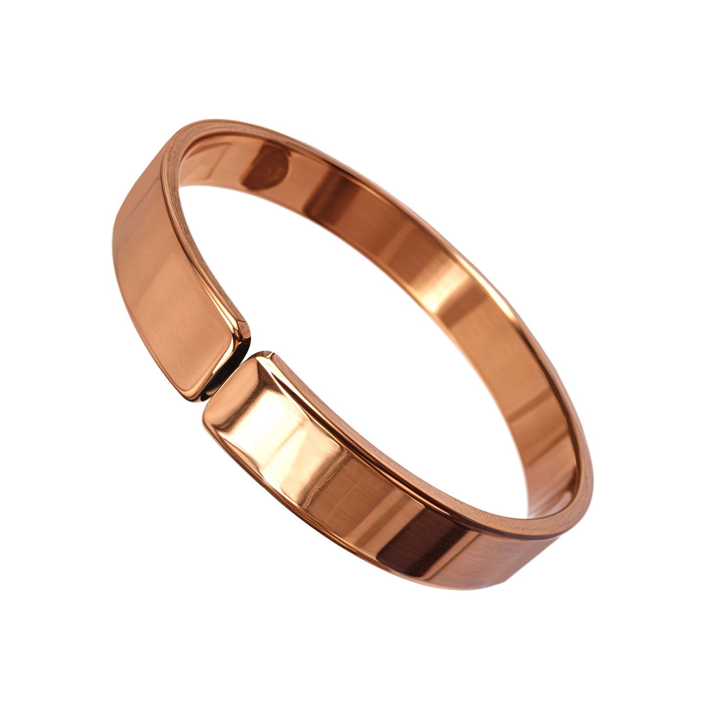 SHINDE EXPORTS handcrafted pure copper bangle bracelets for women men kada 12mm wide cuff 70gms