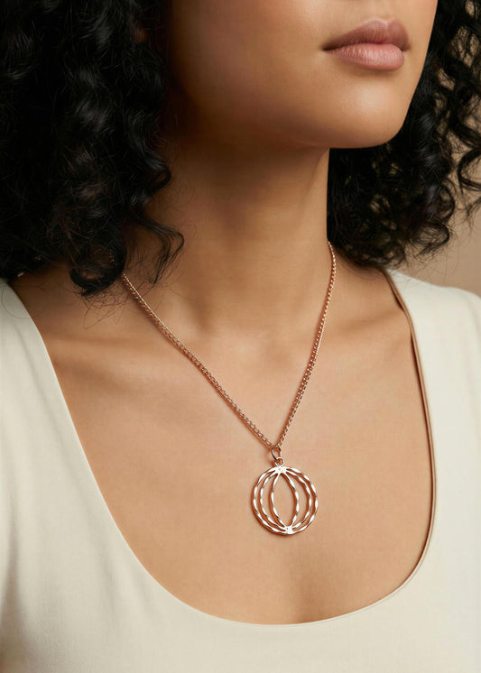 SHINDE EXPORTS 100% solid uncoated jewellery pure copper chain necklaces stylish choker for women with pendant