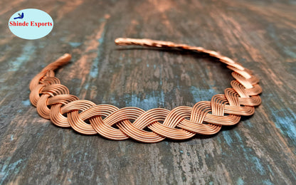 SHINDE EXPORTS pure copper Hasli necklace jewellery choker for women/girls