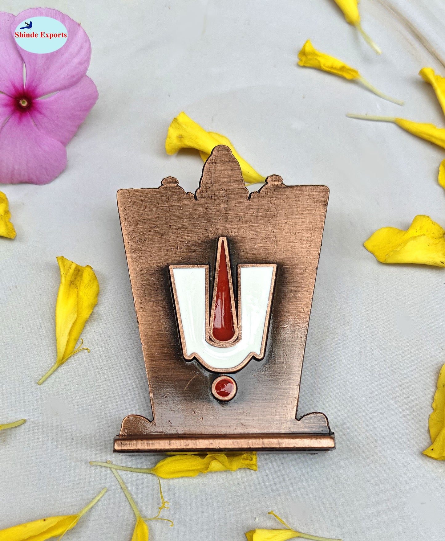 SHINDE EXPORTS balaji lakshmi small metal idol statue for car home office