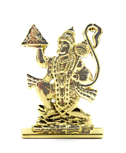 SHINDE EXPORTS small size metal lord hanuman idol statue for car dashboard home office desk pooja