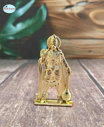 SHINDE EXPORTS small size metal lord hanuman idol statue for car dashboard home office desk pooja