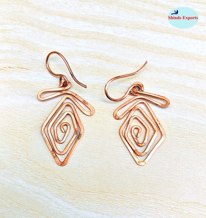SHINDE EXPORTS copper earrings for women stylish traditional jhumka earring girls
