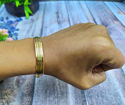 SHINDE EXPORTS Pure Copper Kada/Bracelet for Men and Women.