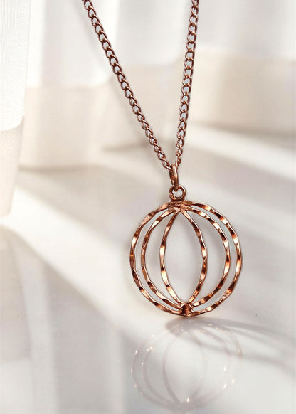 SHINDE EXPORTS 100% solid uncoated jewellery pure copper chain necklaces stylish choker for women with pendant