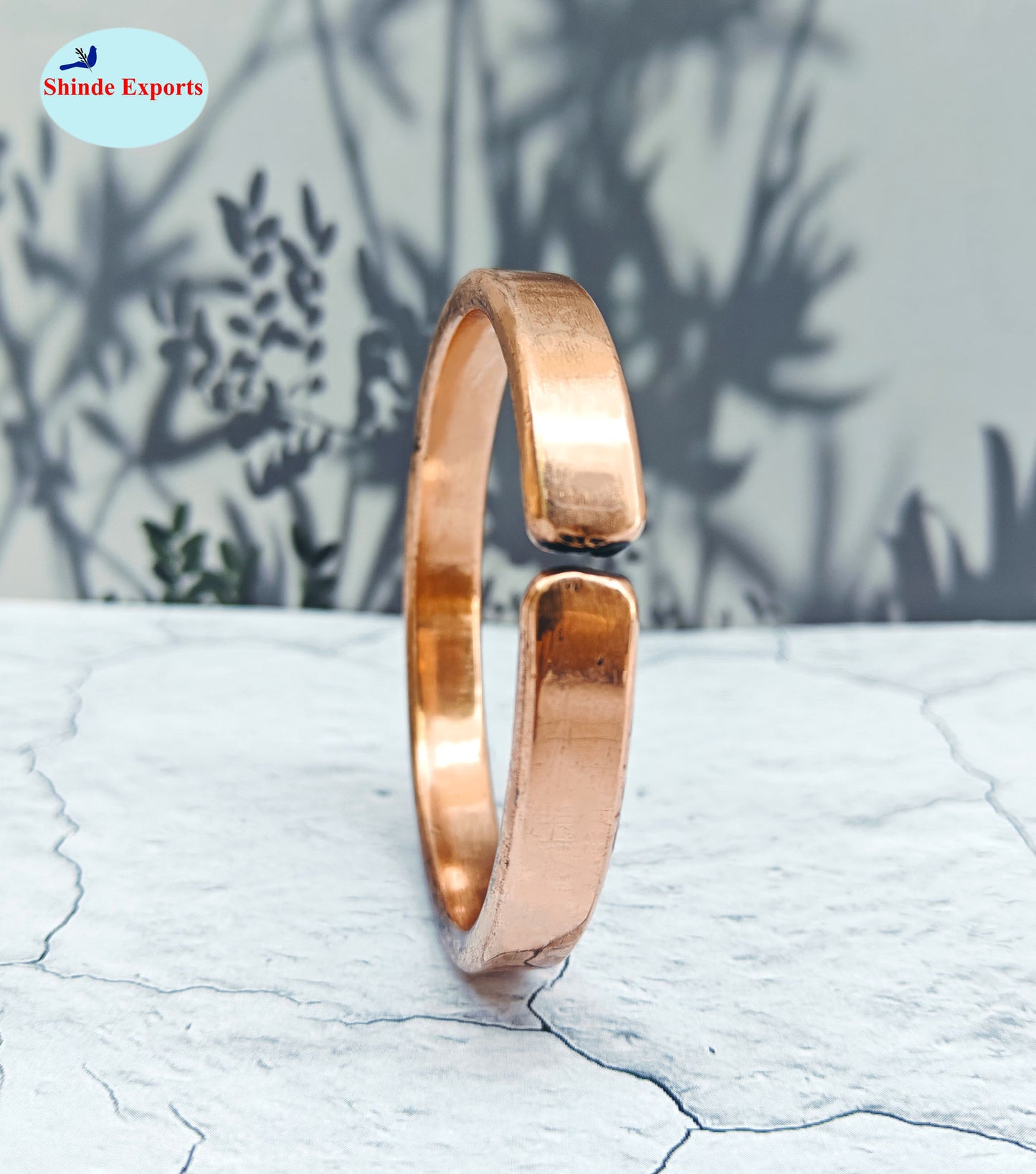 SHINDE EXPORTS pure copper kada bracelets for men and women